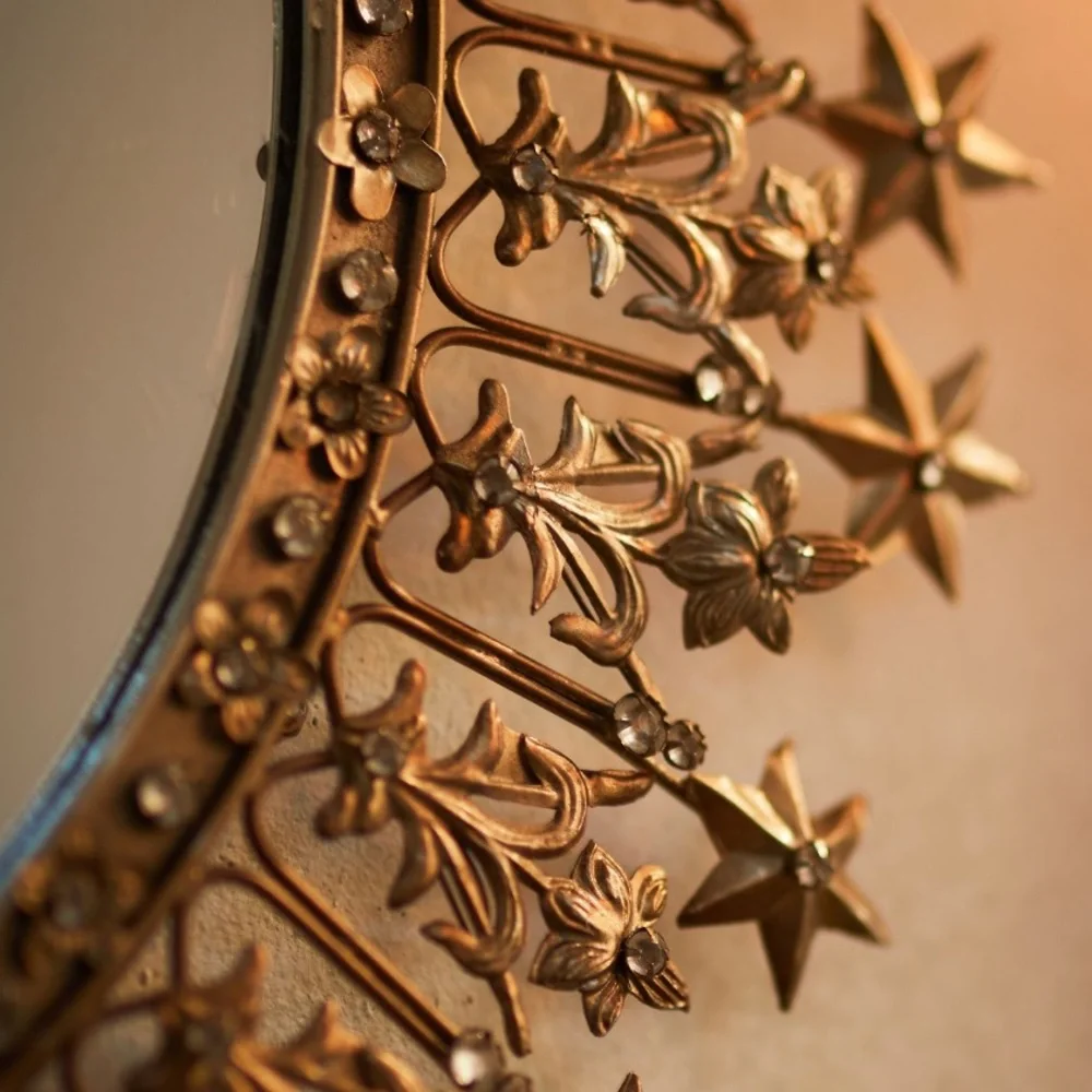 12” Starry Crown Mirror (small) * - Picture 3 of 13